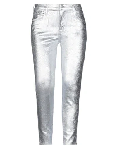 Shop J Brand Jeans In Silver