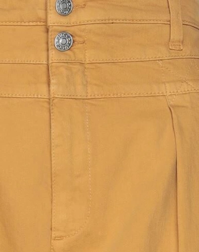 Shop Jucca Woman Jeans Sand Size 29 Cotton, Elastane In Beige