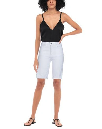 Jucca Denim Shorts In White