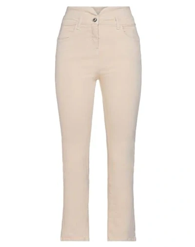 Shop Patrizia Pepe Jeans In Beige