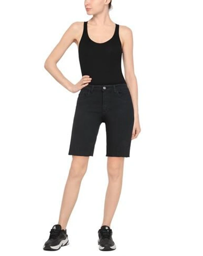 Jucca Denim Bermudas In Black