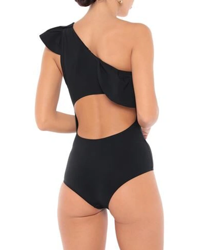 Shop Isabel Marant One-piece Swimsuits In Black