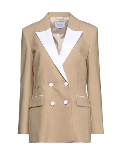 Shop Racil Suit Jackets In Beige