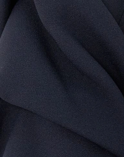Shop Michael Kors Collection Woman Blazer Midnight Blue Size 10 Acetate, Rayon, Polyamide, Elastane