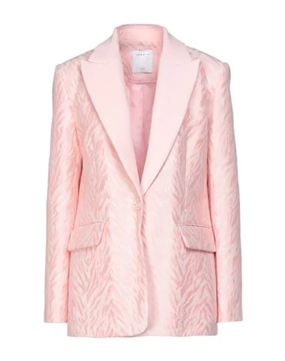 Shop Sandro Sartorial Jacket In Pink