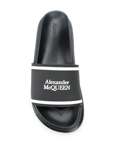 Alexander Mcqueen Oversized Hybrid Flip Slides