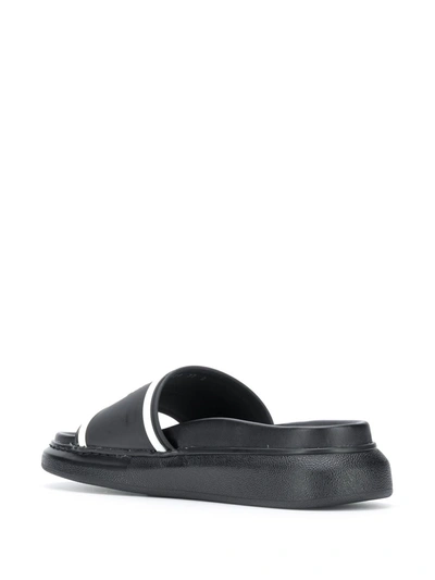 Shop Alexander Mcqueen Oversize Sliders