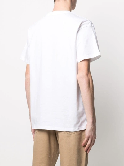 Shop Carhartt Backyard Cotton T-shirt In White
