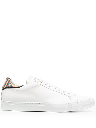 Shop Paul Smith Leather Sneakers