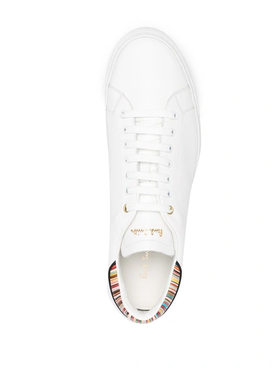 Shop Paul Smith Leather Sneakers