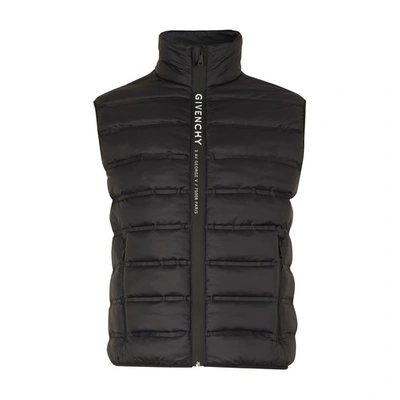 Shop Givenchy Sleeveless Jacket In Black