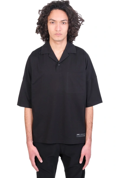 Shop Attachment Polo In Black Polyester