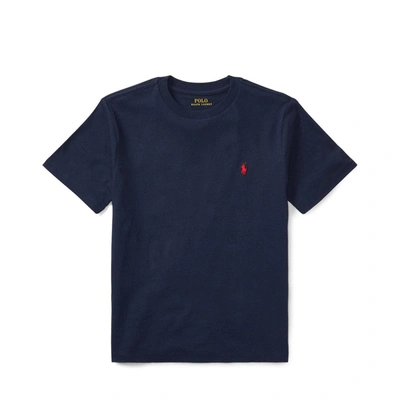 Shop Ralph Lauren T-shirt Blu Bambino