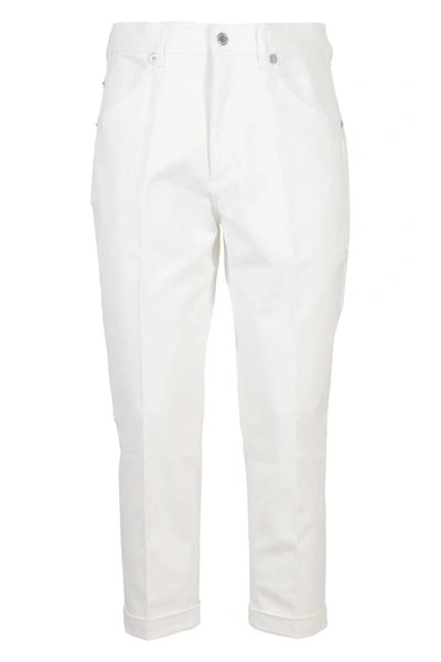 Shop Neil Barrett Jeans In White