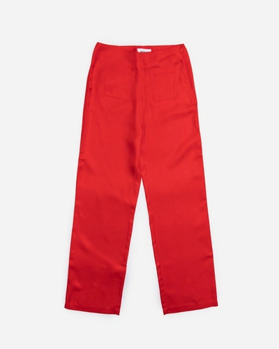Shop Soulland Asta Pants In Red