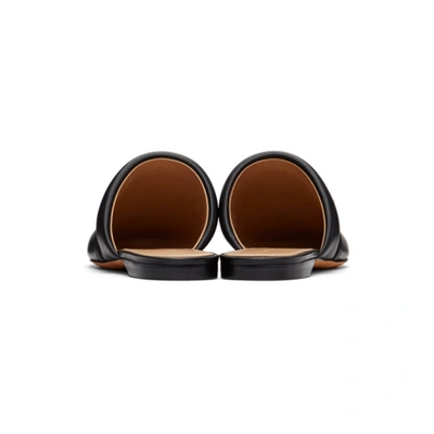 Shop Givenchy Black Elba Slippers In 001-black