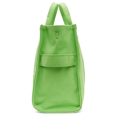 Shop Marc Jacobs Green Magda Archer Edition 'the Small Traveler' Tote In 351 Brtgree