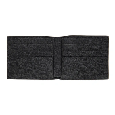 Shop Dolce & Gabbana Black Dauphine Bifold Wallet In 80999 Black