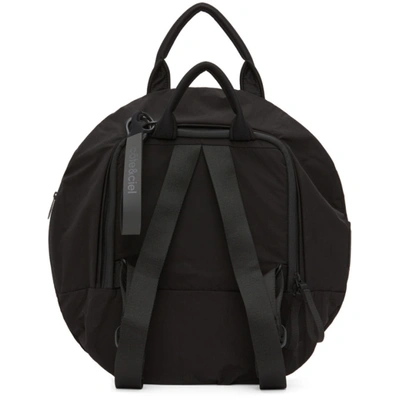 Shop Côte And Ciel Black Moselle Backpack In 1 Black