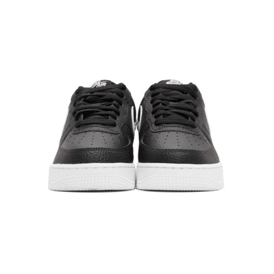 Shop Nike Black & White Air Force 1 '07 Sneakers In Black/white