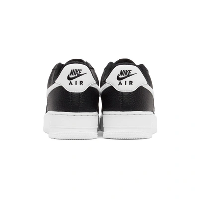 Shop Nike Black & White Air Force 1 '07 Sneakers In Black/white