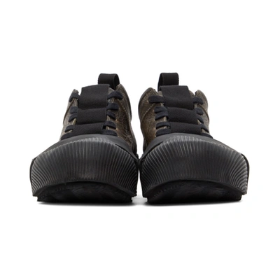 Shop Boris Bidjan Saberi Grey Bamba 2 Sneakers In Dark Grey