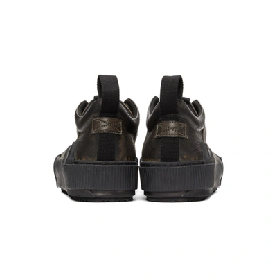 Shop Boris Bidjan Saberi Grey Bamba 2 Sneakers In Dark Grey