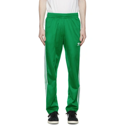 Shop Adidas Originals Green Adicolor Classics Firebird Track Pants