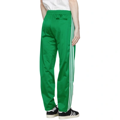 Shop Adidas Originals Green Adicolor Classics Firebird Track Pants