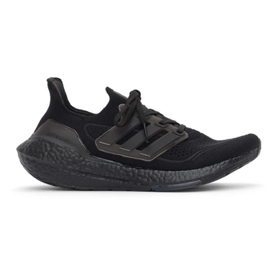 Shop Adidas Originals Black Ultraboost 21 Sneakers