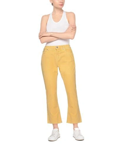 Department Five Pants In Yellow