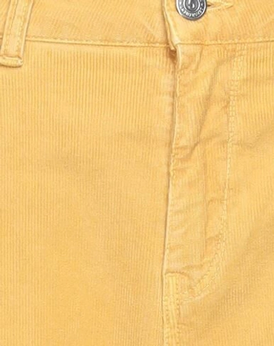 Shop Department 5 Woman Pants Yellow Size 29 Cotton, Elastane