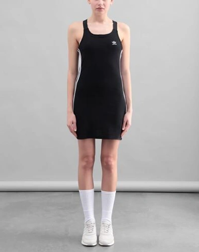 Shop Adidas Originals Racer B Dress Woman Mini Dress Black Size 4 Cotton, Elastane