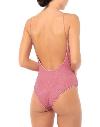 Shop Oseree One-piece Swimsuits In Pink