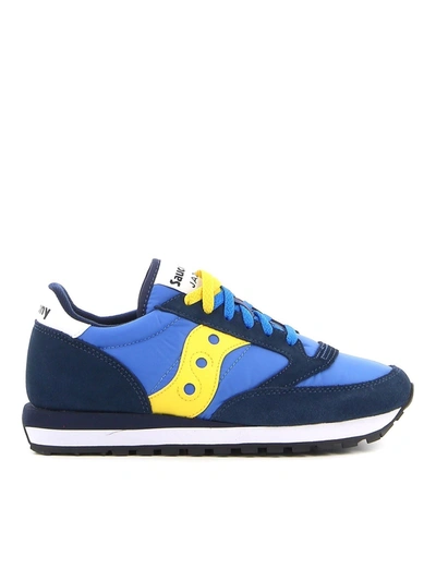 Saucony Men's Shoes Suede Trainers Sneakers Jazz Original In Blue | ModeSens