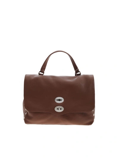 Shop Zanellato Postina M Daily Shopper Bag In Brown