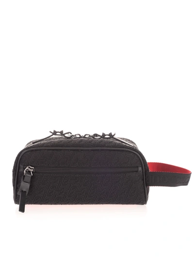 Shop Christian Louboutin Monogram Blaster Bag In Black