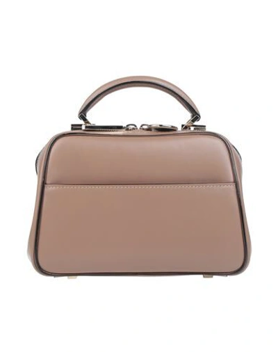 Shop Valextra Handbags In Light Brown