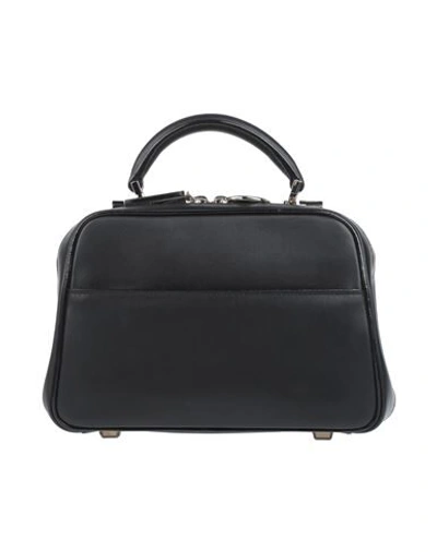 Shop Valextra Handbags In Black