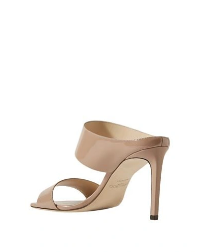 Shop Jimmy Choo Sandals In Pale Pink