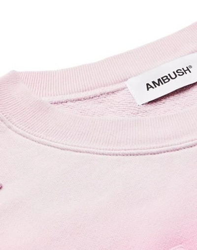 Shop Ambush Man Sweatshirt Pink Size 1 Cotton