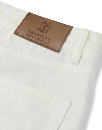 Shop Brunello Cucinelli 5-pocket In White