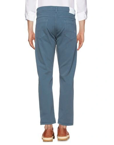 Shop 2w2m Man Pants Slate Blue Size 33 Cotton