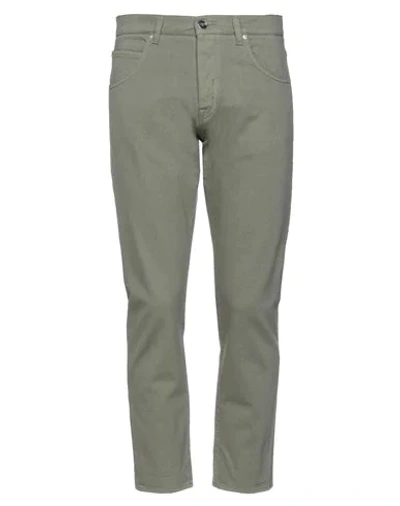 Shop 2w2m Man Pants Military Green Size 38 Cotton