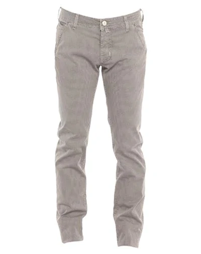 Shop Jacob Cohёn Casual Pants In Grey