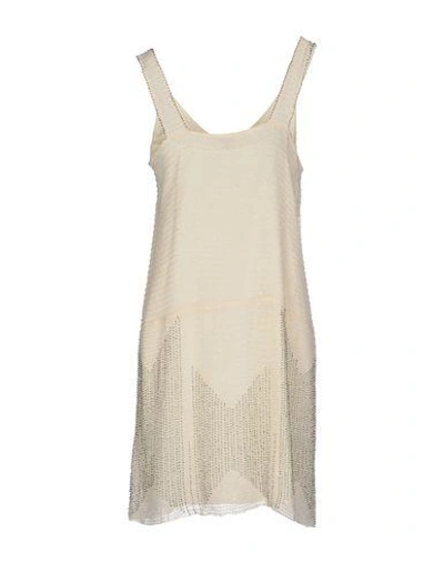 Shop Joie Short Dress In Ivory