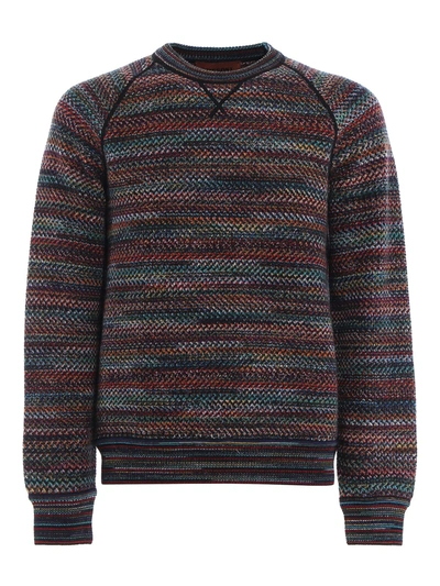 Shop Missoni Men's Multicolor Wool Sweater