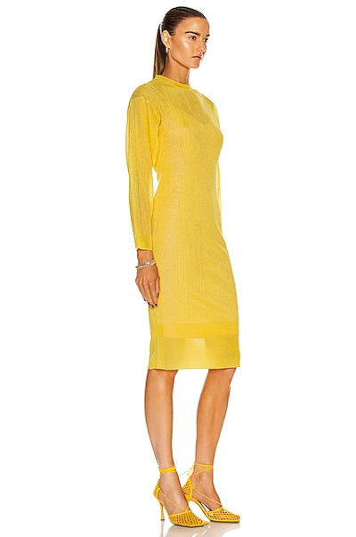 Shop Aknvas Sally Dress In Sunny Yellow