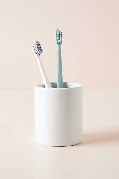 Shop Anthropologie Cameron Toothbrush Holder In White