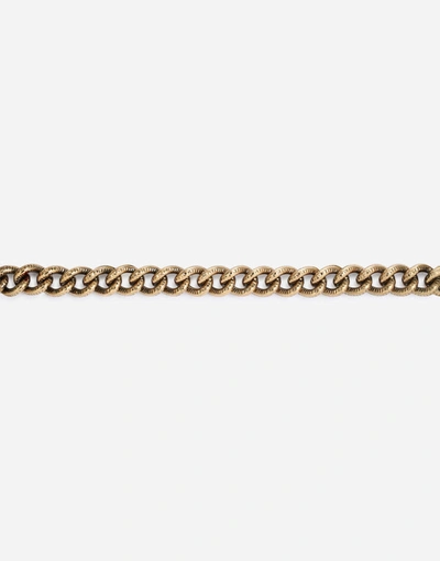 Shop Dolce & Gabbana Chain Devotion Belt